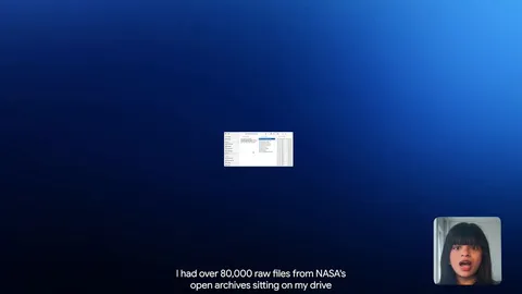 Preview frame from the post: 80,000 NASA Files Into One Slide Deck