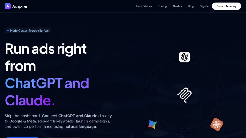 Source image for Hire an AI paid media manager: Adspirer, $54.7K MRR