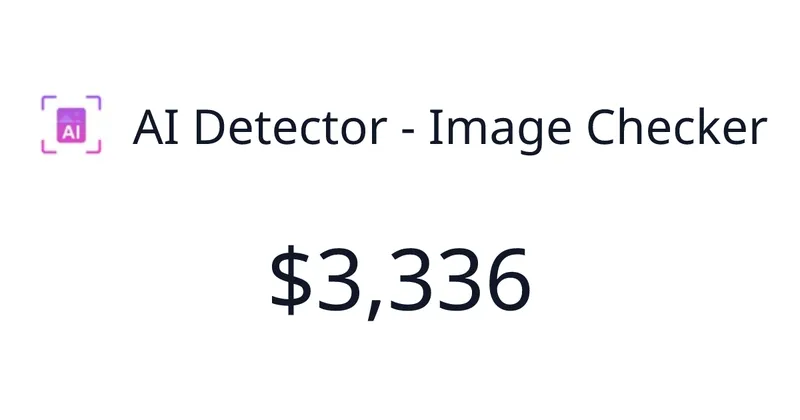 Source image for AI Image Detector: check if a photo was made with AI in seconds, $606/mo
