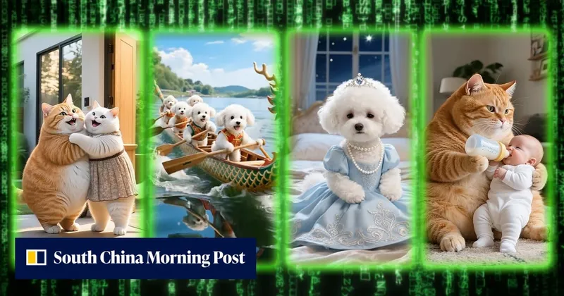 Make 60-second rags-to-riches dramas starring an original AI cat