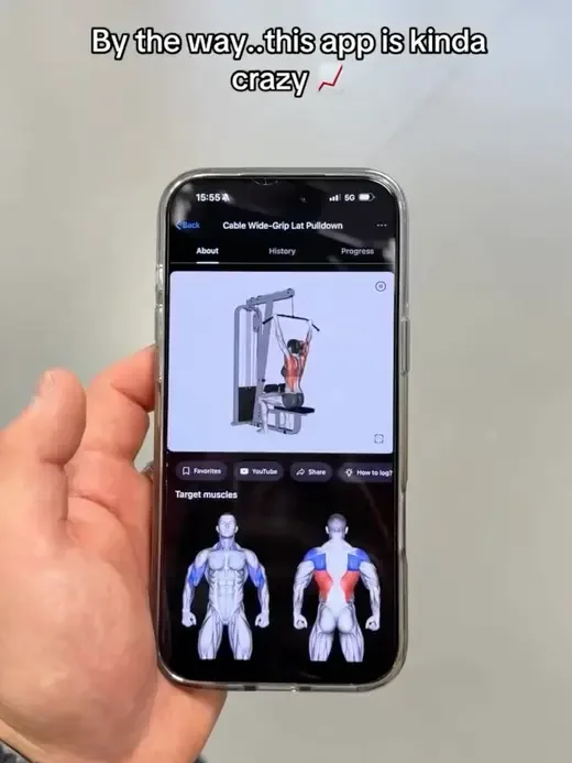 A Lyfta workout app ad from the AppKittie Winning Ads library