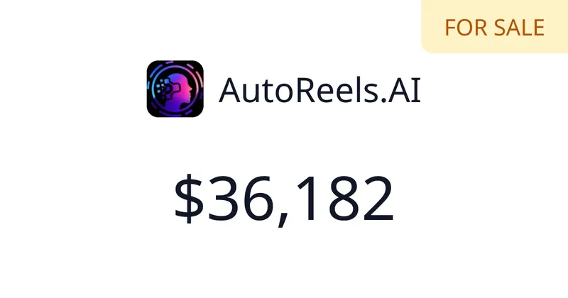 Source image for AutoReels.AI: automated faceless video creation, $871/mo
