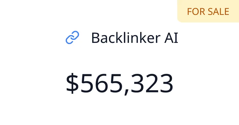 Source image for Backlinker AI: automated backlink outreach for SEO teams, $17.4K MRR