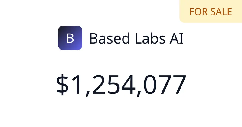 Source image for Sell AI video tools plus a community: Based Labs AI, $28.5K MRR