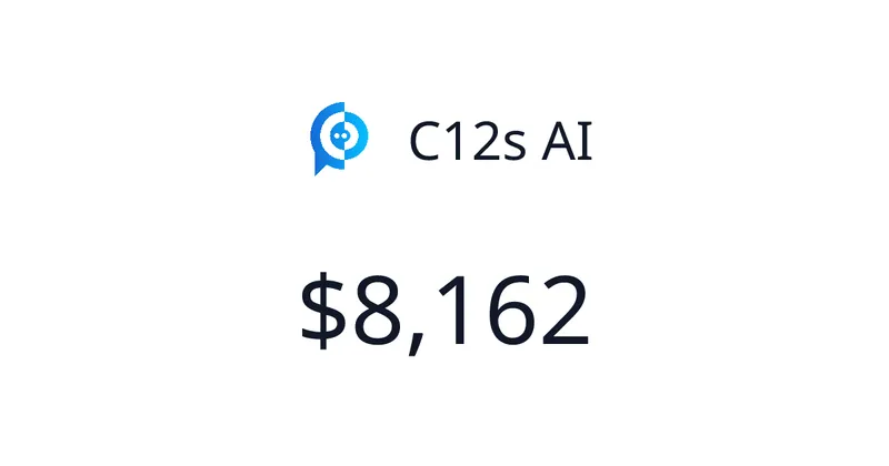 Source image for C12S AI: an AI agent that runs support for Telegram and Discord communities, $400/mo