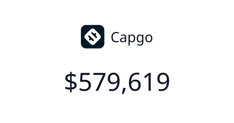 Source image for Ship mobile app fixes in minutes with AI coding agents: Capgo, $33.1K MRR