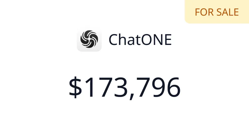 Source image for Build an AI chat mobile app: ChatONE, $10.7K MRR