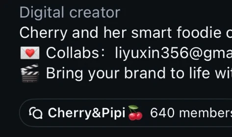 Source image for Build an AI girl-and-cat character page: Cherry & Pipi, 104K followers in 34 posts