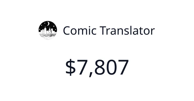 Source image for Comic Translator uses AI to translate comics and manga, $889/mo