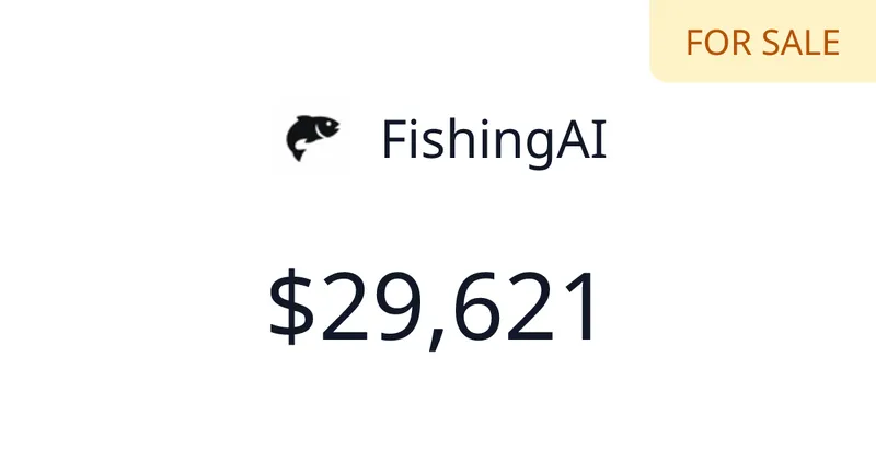 Source image for FishingAI, a smart fishing companion app, $2,244 MRR