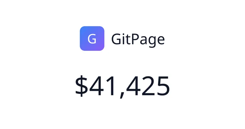 Source image for Build SEO-ready websites with AI: GitPage, $594 MRR