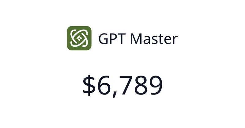 Source image for GPT Master: a power toolkit for ChatGPT, $3,520/mo