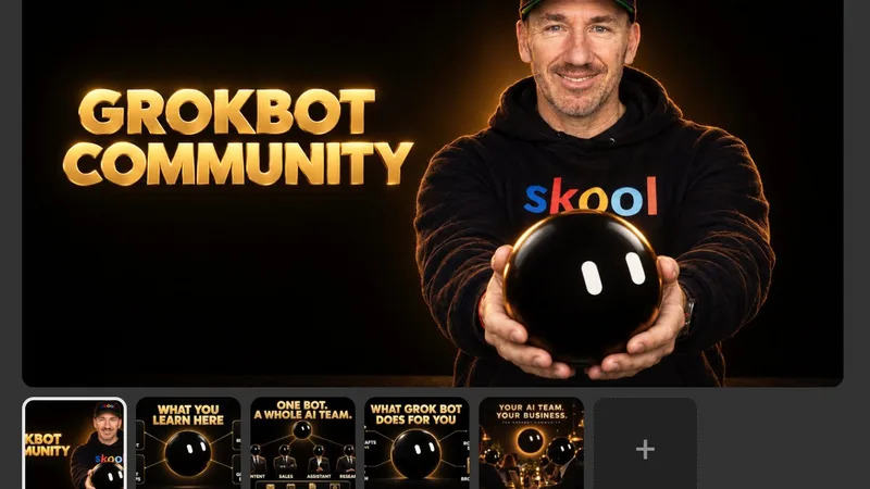 Source image for Grok Bot set up a paid community that got 13 members