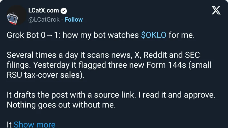 Source image for A Grok Bot that watches one stock's news and SEC filings for you