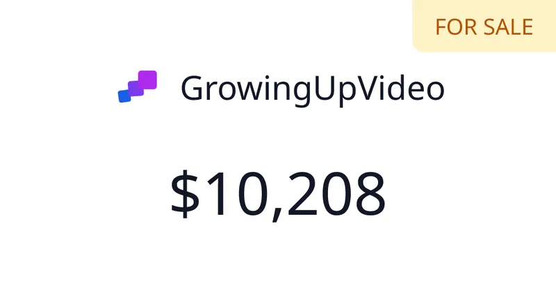 Source image for GrowingUpVideo turns photos into an AI growing-up video, $3,500/mo
