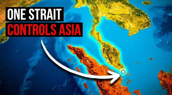 From the Kutly site: one strait controls Asia