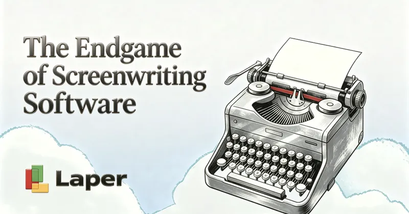 Source image for Build a creative OS for screenwriters: Laper, $46.9K MRR