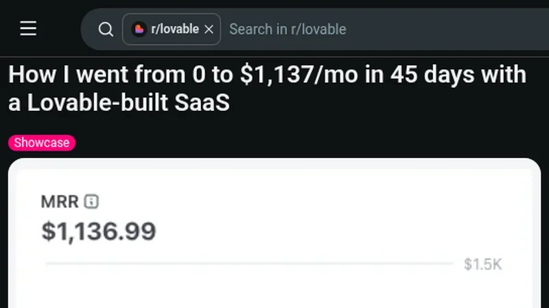 Validate a SaaS fix with a Lovable waitlist, then launch