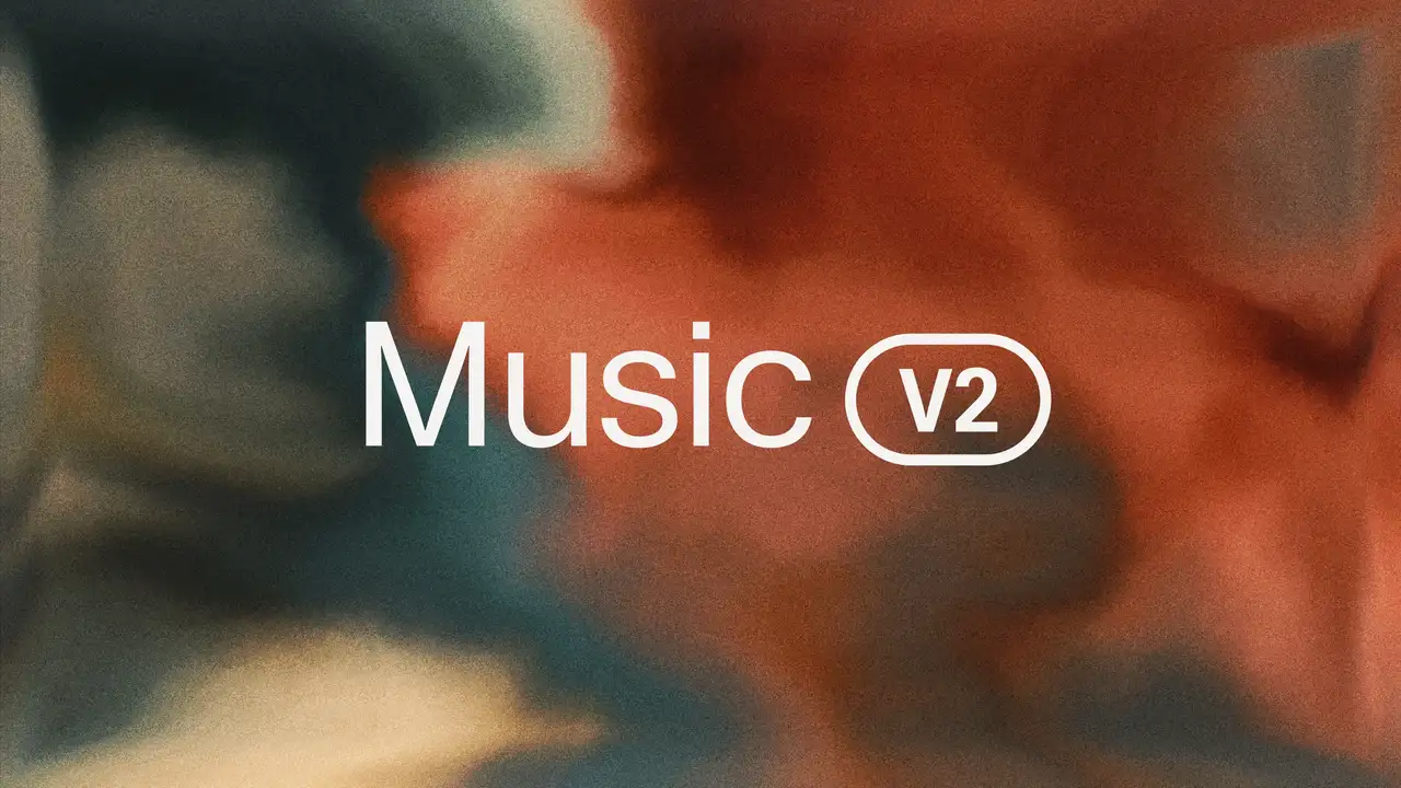 Music v2 title card from the official ElevenLabs blog