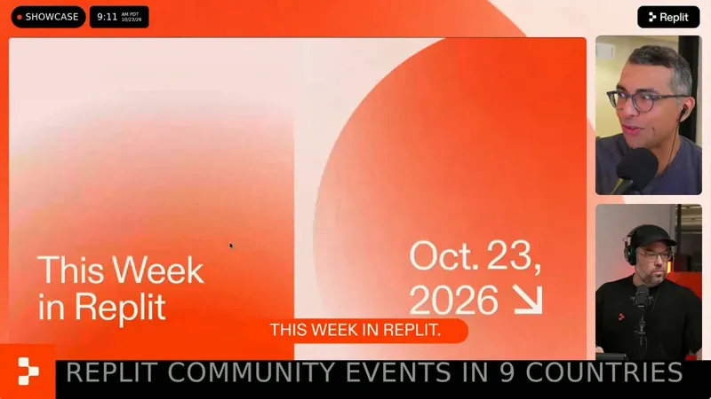Replit weekly update video still