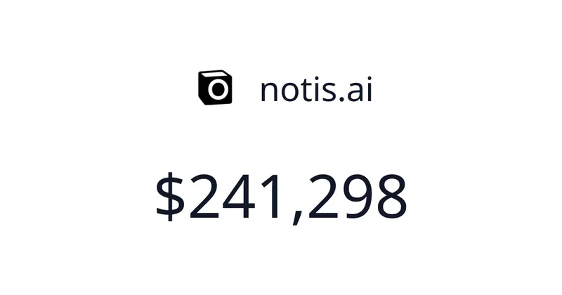 Source image for Notis: an AI intern you message to do the busy work, $13.4K MRR