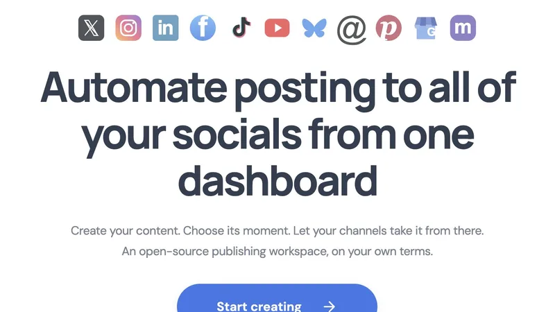 Source image for Open Post: a free, self-hosted Post Bridge alternative for every social account