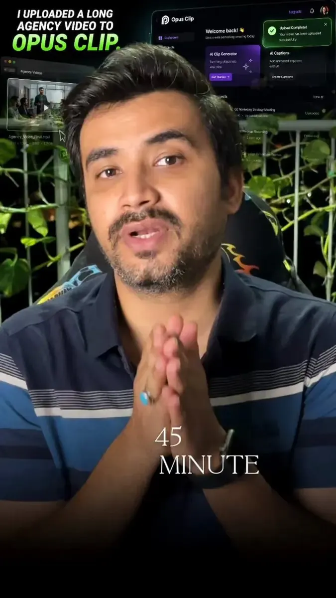 Source image for Get 12 clips from a 45-minute video in 8 minutes