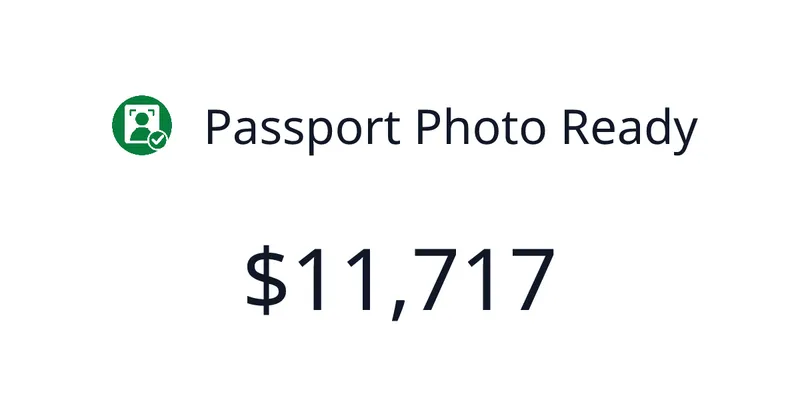 Source image for Passport Photo Ready: a compliant passport photo in minutes with AI, $1,267/mo
