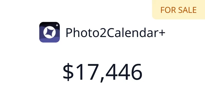 Source image for Photo2Calendar+: turn photos, voice and documents into calendar events, $1,033 MRR