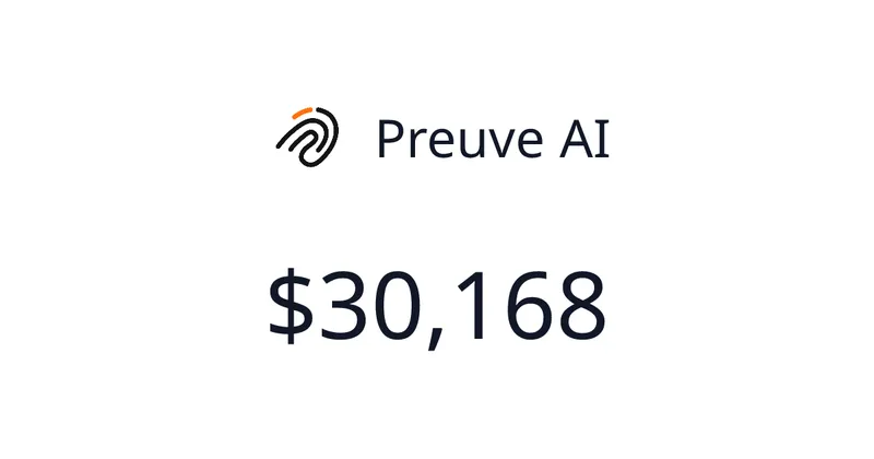 Source image for Preuve AI runs market research and competitor checks for startup ideas, $1,107/mo