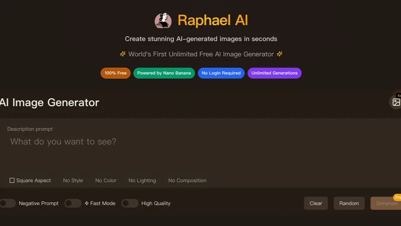 Source image for Make post images and thumbnails for free with no sign-up: Raphael AI