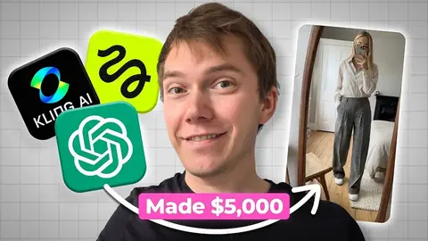 Source image for Sell with AI ads like Janson Smith: "$5,000 in 3 Days", 83.5K views