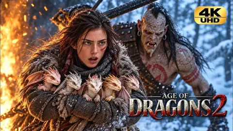 Source image for Release a full-length AI fantasy movie on YouTube: Age of Dragons, 5.29M views in 5 days
