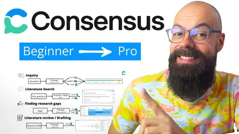 Source image for Consensus AI step by step for fast, evidence-based research: 75.8K views