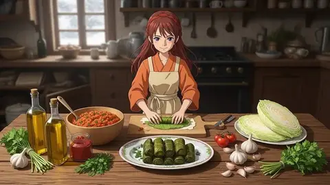 Source image for Make cozy anime cooking ASMR with Veo 3.1 like Anime Kitchen: 233.8K views