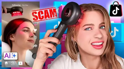 Source image for Test the products in AI beauty ads like Sydney Morgan: "I Bought Every AI Beauty Ad From TikTok Shop", 184K views