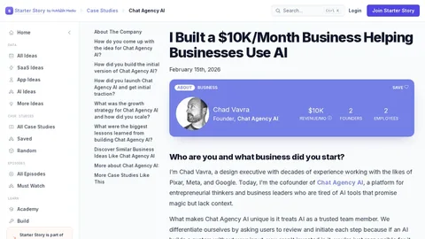 Source image for Build an AI platform where users approve every step: Chat Agency AI, $10K a month