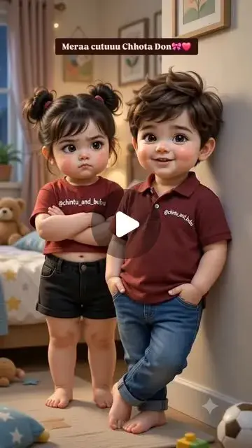 Source image for Grow AI couple characters to brand deals on Instagram: Chintu & Bubu, 36K in 4 months