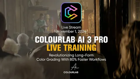 Source image for Colourlab Ai 3 Pro speeds up long form color grading: 11.7K views