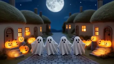 Source image for Make a cozy AI Halloween video in a felt-miniature style like AI Video Explorer: 93.9K views