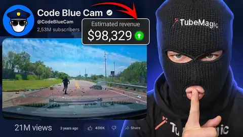 Start a faceless police bodycam channel with AI tools (TubeMagic tutorial): 71.9K views