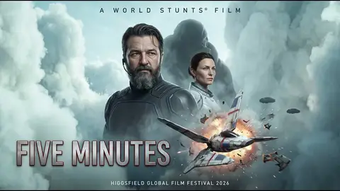 Source image for Write, direct and edit an AI sci-fi action short alone: FIVE MINUTES, 90K views