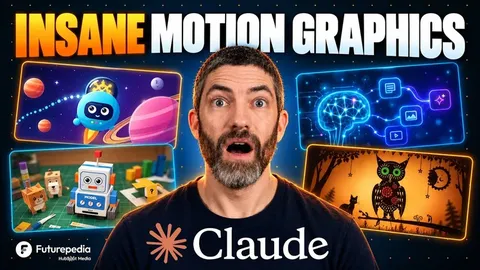 Source image for Make motion graphics with Claude for free: 232K views