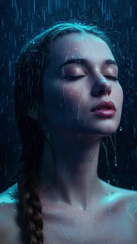 Source image for Make a cinematic rain portrait with Gemini: 344K plays