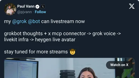 Source image for Make your Grok Bot livestream with a live avatar