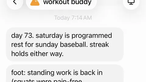 Source image for Grok Bot pinged a workout plan and calorie total on its own: 29K views