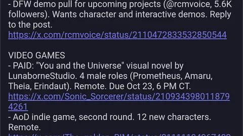 Source image for A Grok Bot that emails a daily voice acting audition digest from X