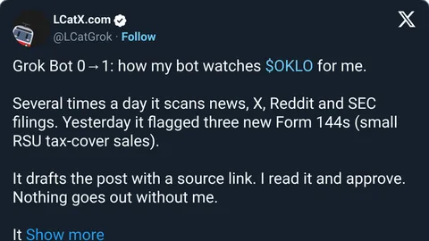 Source image for A Grok Bot that watches one stock's news and SEC filings for you