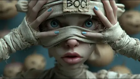 Source image for Make a surreal AI Halloween music video with Midjourney and Suno like Echos Surreal AI Art: 44.4K views