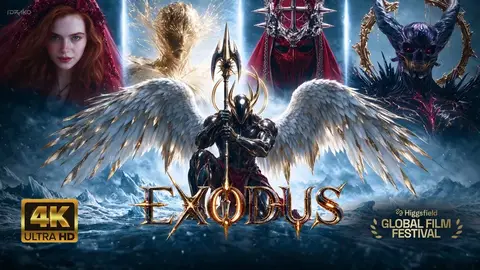 Source image for Enter an AI film festival with a dark fantasy short: EXODUS, 416K views